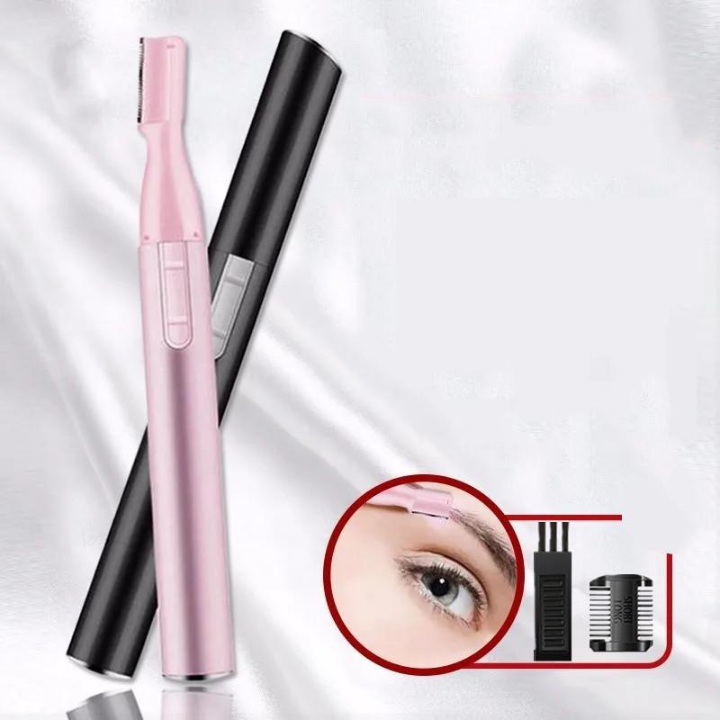 Портативный электрический триммер для бровей, средство для удаления волос, лезвия для бритвы, косметический набор для макияжа, эпилятор