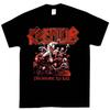 Kreator Pleasure To Kill Футболка S-XXL Официальная футболка Трэш-метал футболка