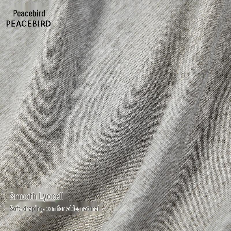 Женская футболка PEACEBIRD с длинным рукавом, имитация двойки