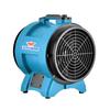 X-12 Dust Extractor Ventilator Fan 1/2 HP 12" Industrial Confined Space Dust Ventilation Fan Portable Hose Workshop Ducting Blower