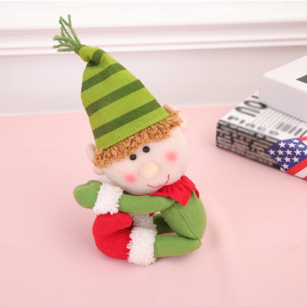 Mini Christmas Wine Bottle Cover Wine Bottle Holders Mini Santa Wine Bottle Cover Table Decor Gift Thanksgiving Day Holiday Festivals Dinner Decor