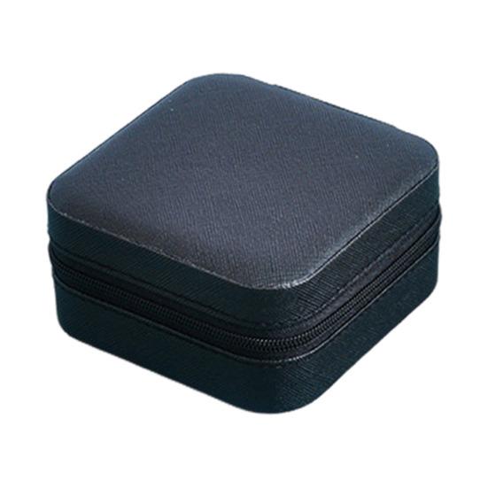Мини-шкатулка для хранения ювелирных изделий, сережек, колец, органайзер с мягкой подкладкой, большая вместимость, компактный дизайн, портативный кейс для хранения