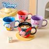 Disney 3D кружка Микки Маус Креативная керамическая кофейная кружка с ручкой Красивая парная кружка Подарок Кружка для дома и офиса
