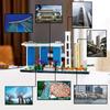 LEGO® 21057 Architecture Singapour, Loisirs Créatifs pour Adultes, Collection Skyline, Décoration pour La Maison