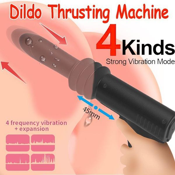 Телескопический вагинальный фаллоимитатор, вибратор, анальная пробка, анальная пробка, стимулятор простаты, женский мастурбатор, эротические секс-игрушки для пары