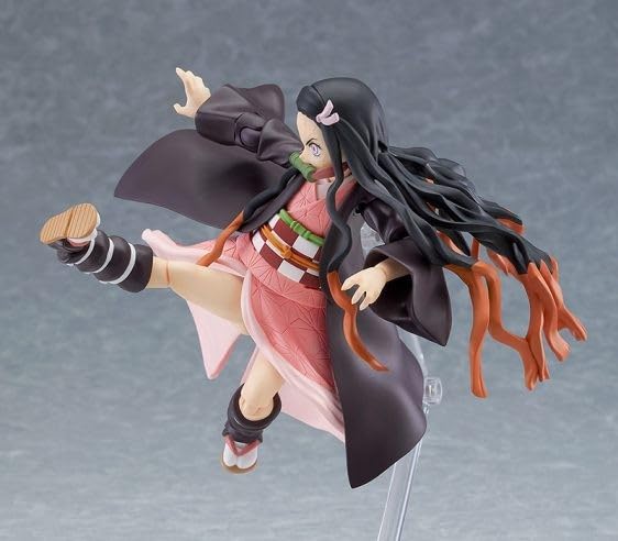 Max Factory Figma Demon Kimetsu no Yaiba Nezuko Kamado раскрашенная подвижная фигурка Slayer без масштаба АБС и ПВХ