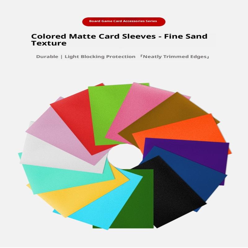 100 шт. Премиальные матовые протекторы для карт, совместимые с MTG, Pokemon, коллекционными карточками и спортивными картами стандартного размера для настольных игр