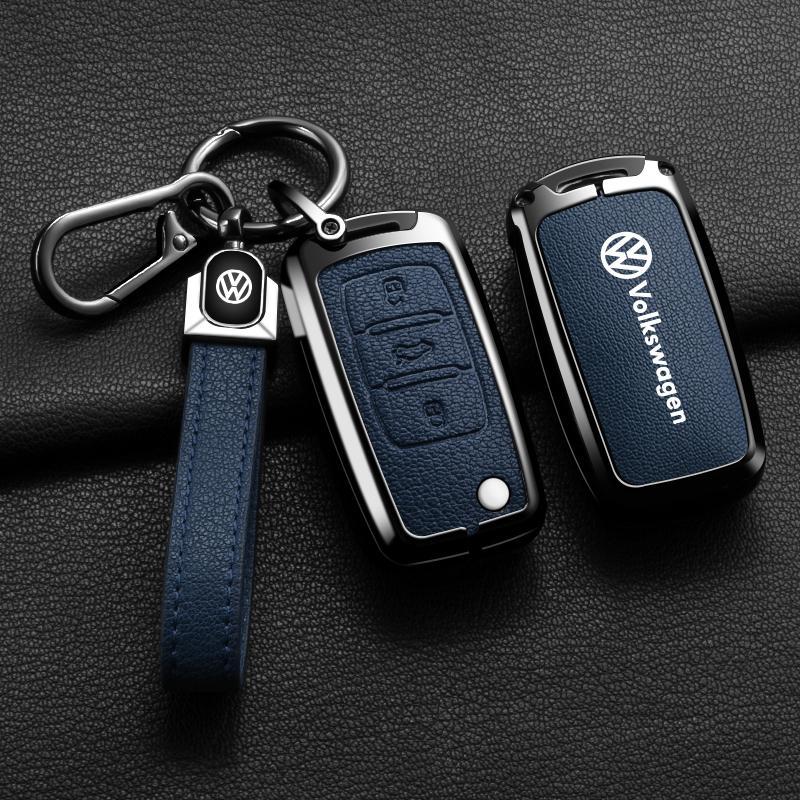 For VOLKSWAGEN VW Car Zinc Alloy Key Case Cover Shell For Volkswagen VW Polo Bora Beetle Tiguan Passat B5 B6 B7 Golf EOS Scirocc