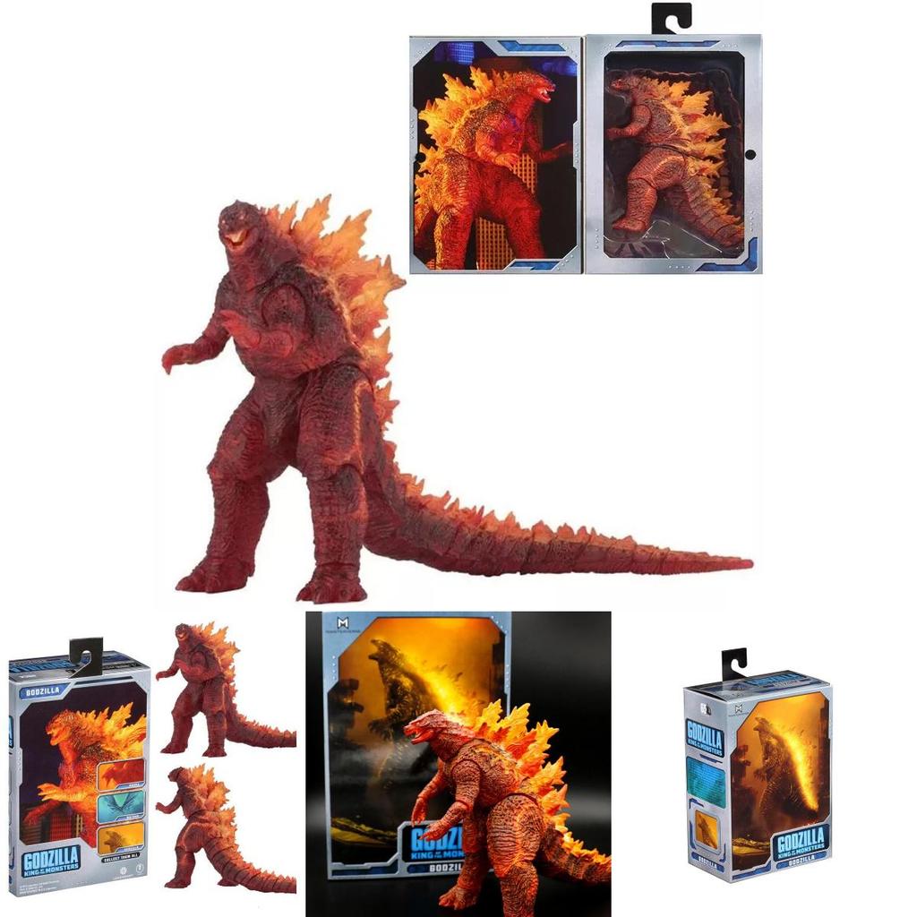 Изысканные фигурки Годзиллы с подвижными суставами для демонстрации и украшения