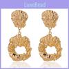 Chic Geometric Alloy Earrings Versatile Street Style Trendy Fashion Accessories