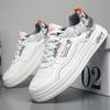 Personalized casual men's shoes spring new fashion trend animation print sports shoes wear-resistant versatile youth board shoes