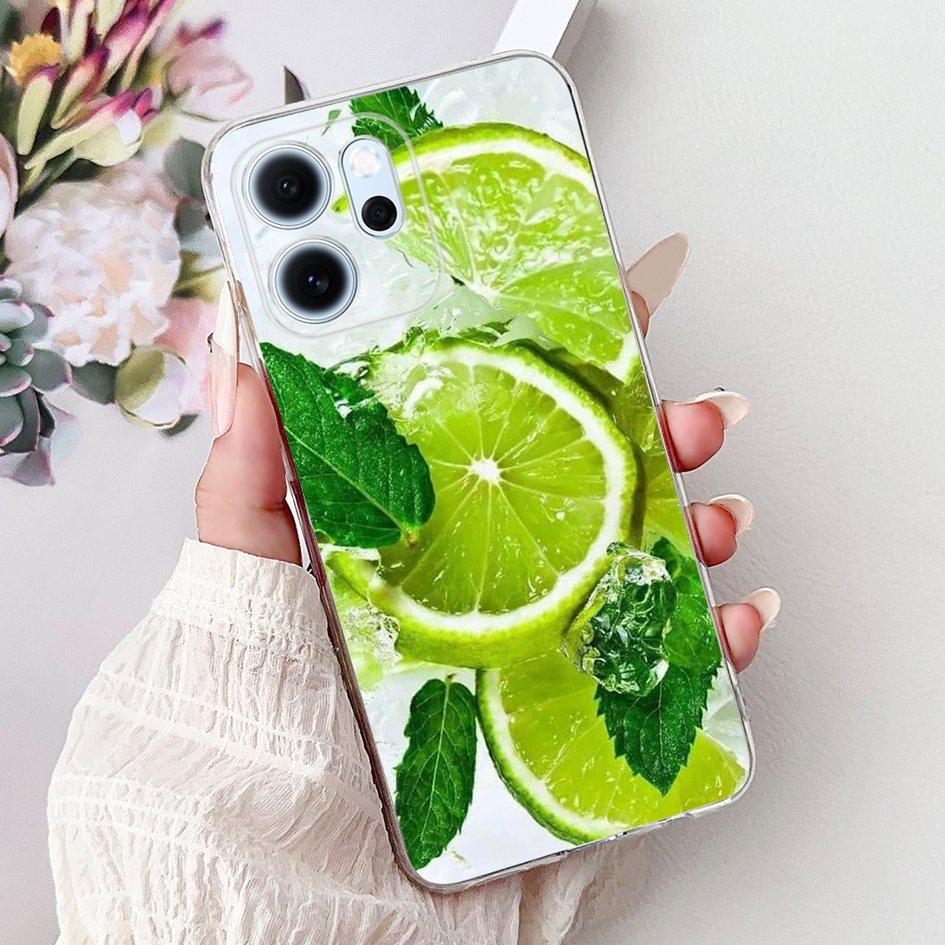 For Cover OPPO Reno 14F 2025 Case Reno14F Popular Bamboo Bowknot Soft Silicone Clear TPU Bumper For OPPO Reno14 F CPH2743 Shells