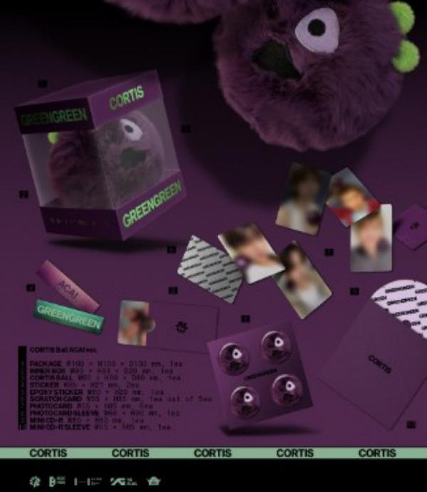 [Предзаказ] CORTIS - 2-й мини-альбом GREENGREEN (Мяч CORTIS Вер.)