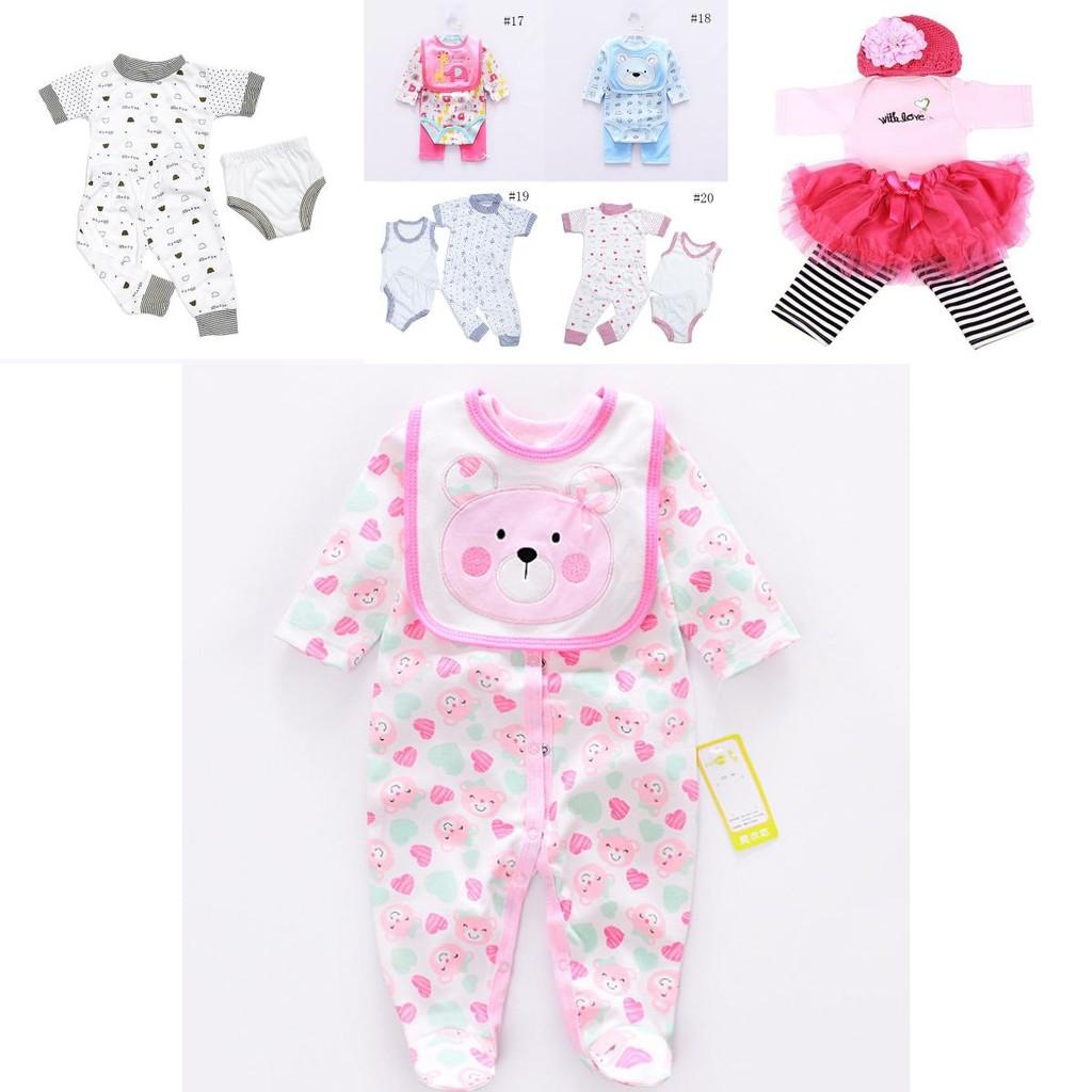 Cozy And Stylish Clothes For 22''-23'' Reborn Baby Dolls In Romper Dress Style