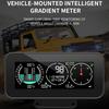 M60 GPS Цифровой проекционный дисплей для автомобиля HUD Спидометр GPS Скорость Инклинометр Компас Превышение скорости Электронные аксессуары
