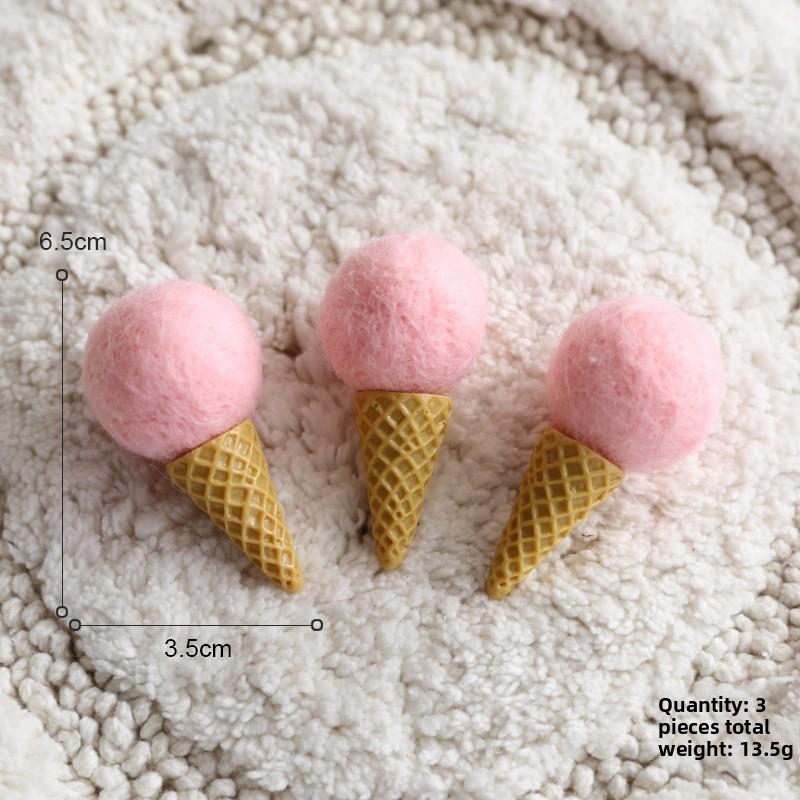 Lollipop Tree Christmas Ice Cream Shape Decor With Hanging Toys For Holiday