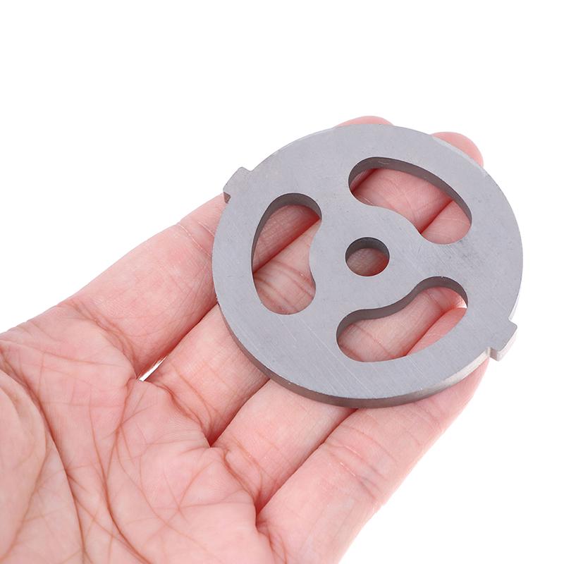 Большая пластина для мясорубки с 3 отверстиями, сетчатый нож, детали мясорубки, пластина с отверстиями для мяса