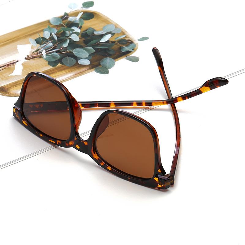 New retro box polarized sunglasses, men's and women's trendy European and American drivers, driving glasses, versatile sunglasses S