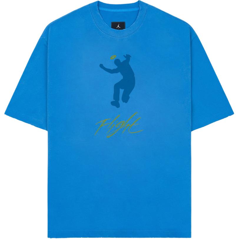 Графическая футболка Air Jordan x Union LA Экваториальный синий Мужские топы DM2839-483