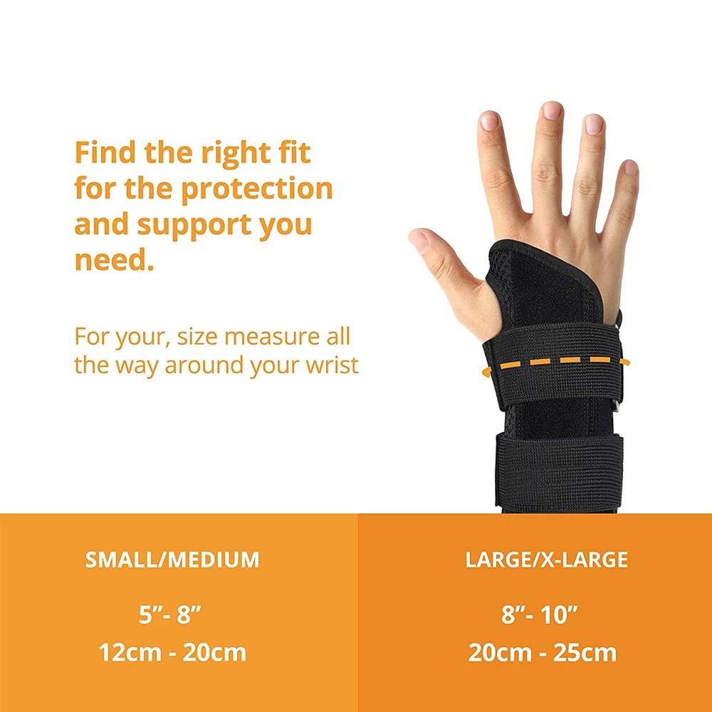 Fitness Thumb Wrist Brace Carpal Tunnel Wrist Support Bandage Gym Home Sports Hand Protector