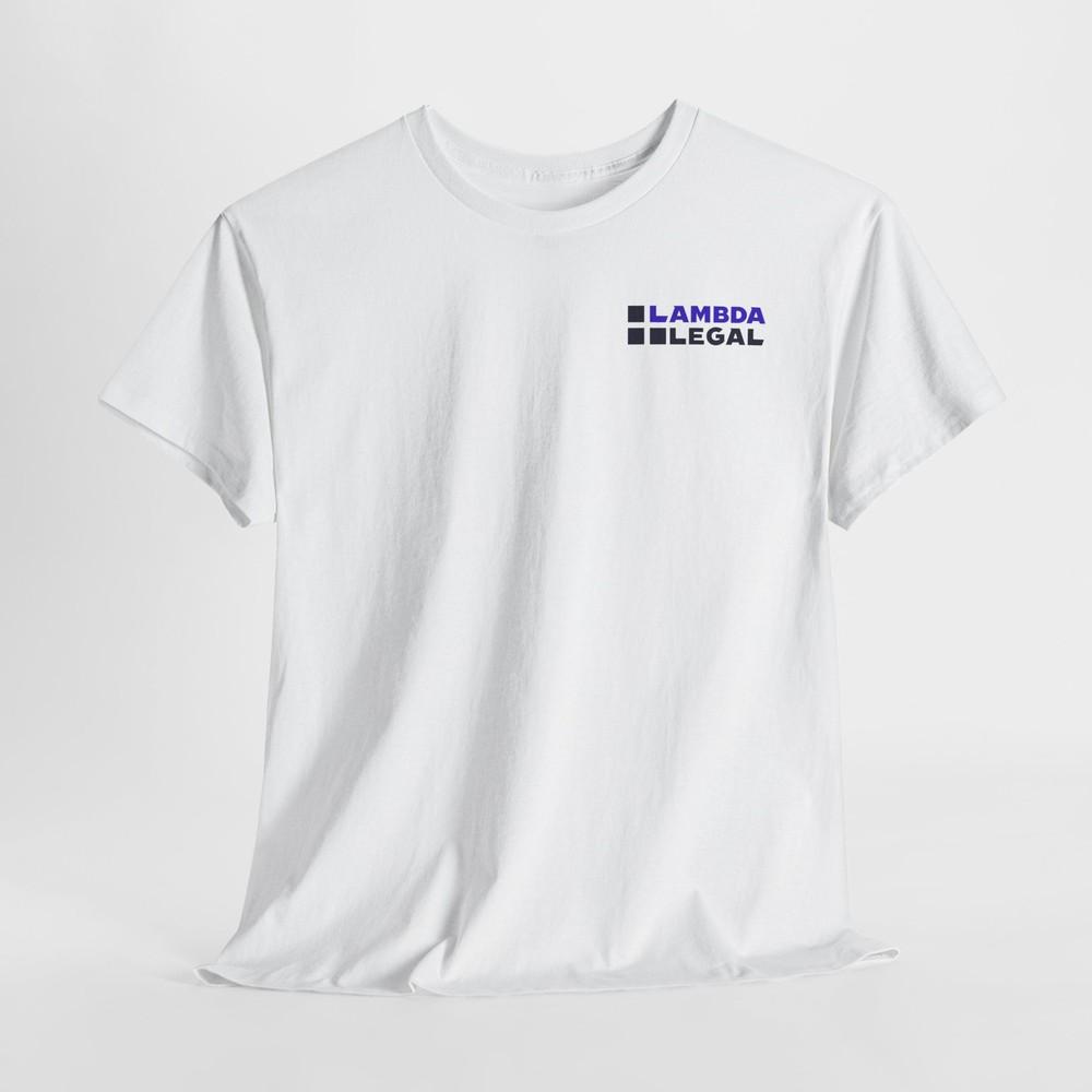 LGBTQ+ Rights Advocacy All Cotton T-Shirt Social Activist Lambda Legal