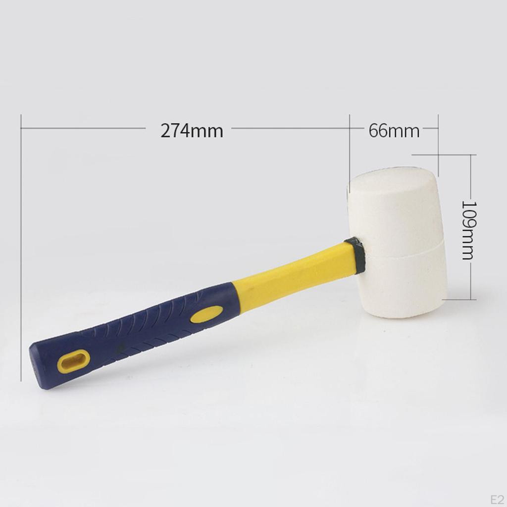 Напольный резиновый молоток для установки ручного инструмента нейлоновый молоток для водителя