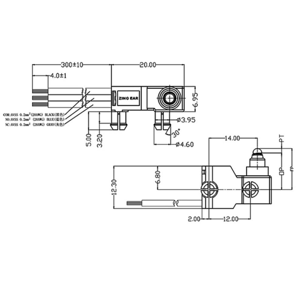 IP67 G305 Momentary Micro Switch Microswitches for Coffee Machine, Forklift Hydraulic Lock, Car door Lock and Forklift Hydraulic Lock
