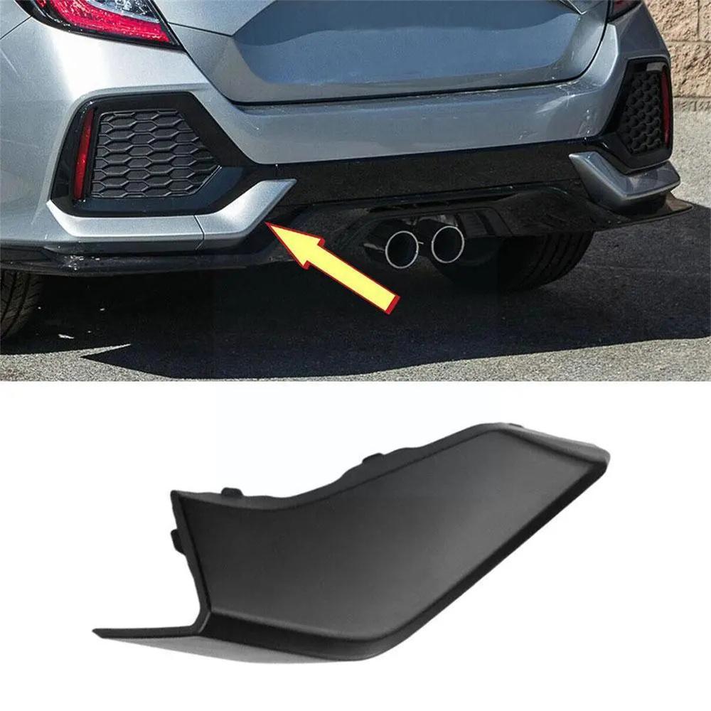 Rear Bumper Tow Hook Cover Cap For Honda Civic 2016 2017 2018 19-2021 Hatchback