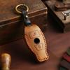 Car Smart Key Case Accessories for Mercedes Benz A B C E GL S GLA GLK CLS Class AMG W204 W205 W212 W463 W176 Leather Bag Cover
