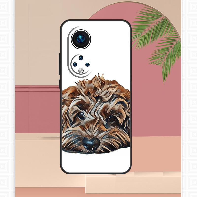 Brown Cockapoo Case For Honor Magic 5 6 7 8 Pro Honor X9c X9b X9a X8b X8a X8c 50 70 90 400 200 Lite Cover