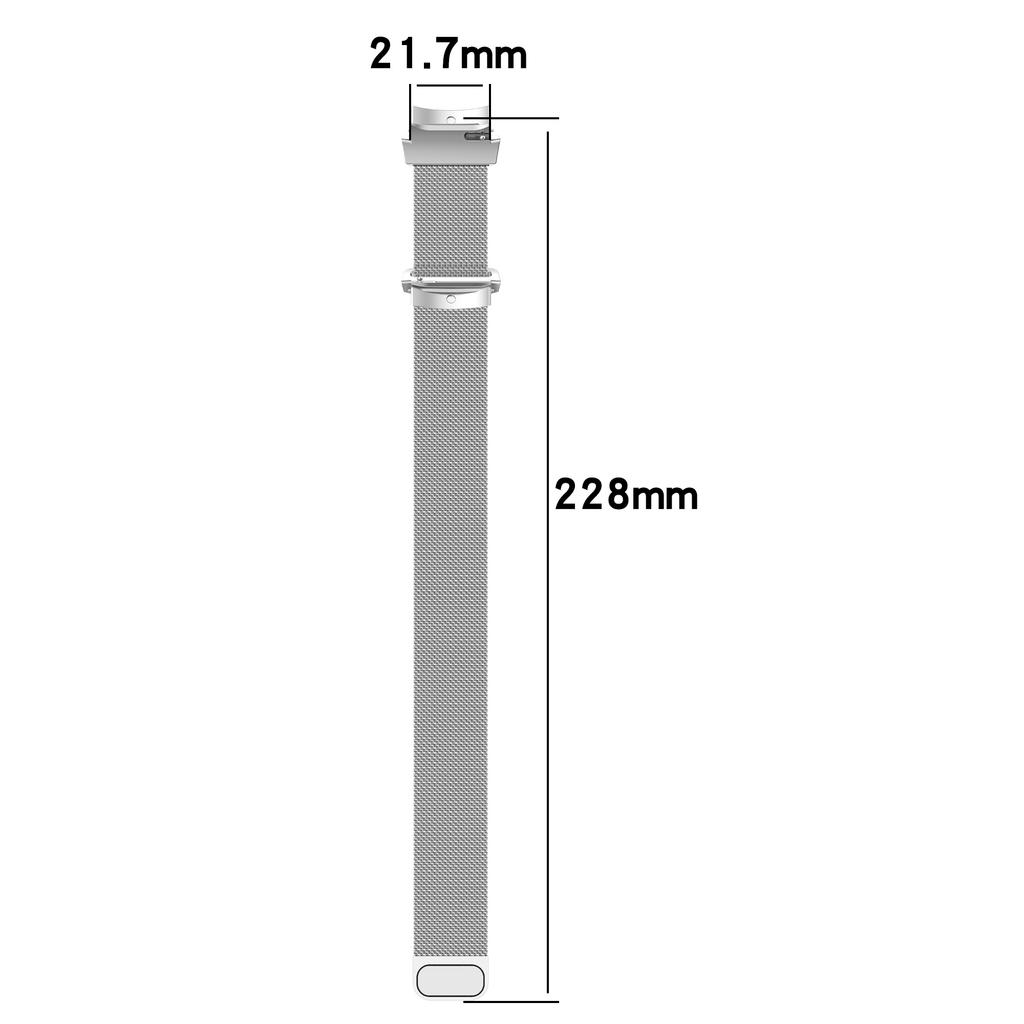 Для Oppo Watch X / OnePlus Watch 2 сменный магнитный ремешок для часов Milanese