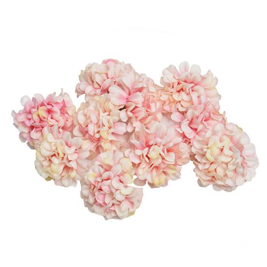 10шт моделирование головки цветов искусственная гортензия DIY аксессуары домашний декор