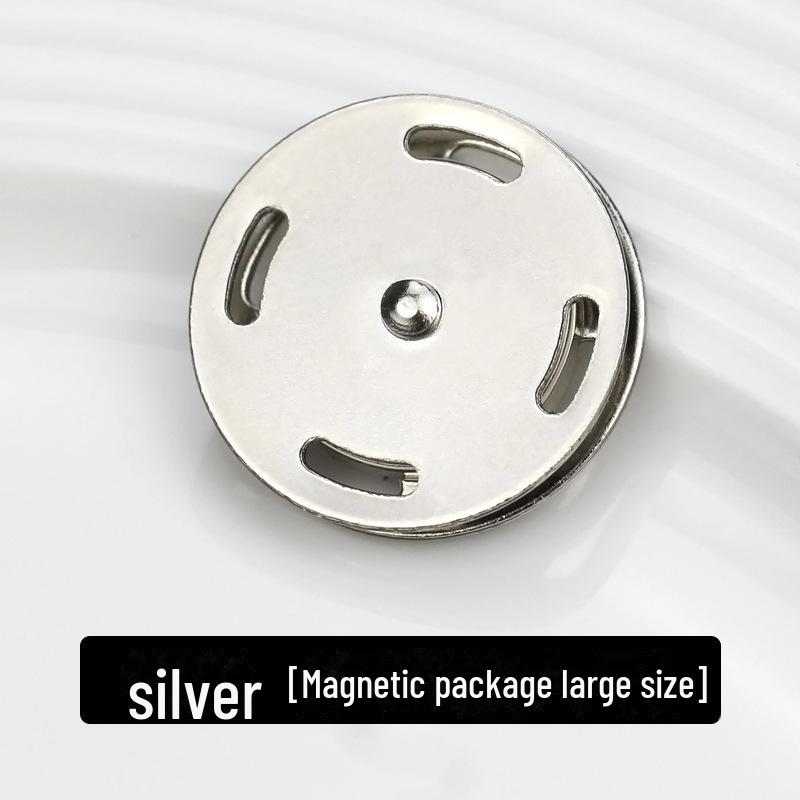 Скрытая магнитная кнопка для пальто, кардиганов и сумок - прочная металлическая невидимая застежка