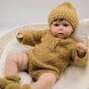 20 Inch Reborn Baby Dolls Ward Soft Cloth Body Simulation Doll Handmade 3D Painted Skin Veins Visible Newborn Doll Kids Toy
