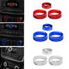 Car Styling For Mercedes Benz A B C E Class GLK GLA CLA GLE ML GL AMG Air Conditioning Volume Knob Decoration Cover Sticker