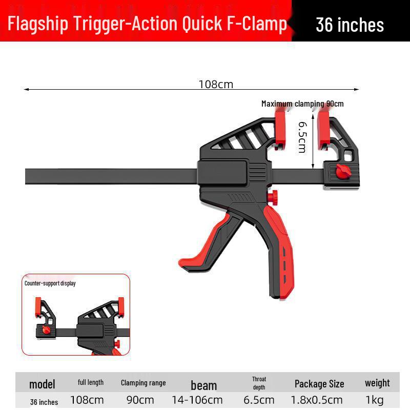 Набор быстрозажимных столярных струбцин