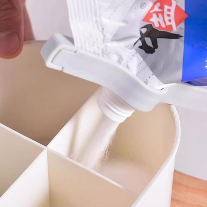 3 шт. Зажимы для пакетов для герметичного хранения продуктов, без BPA, с завинчивающейся крышкой, зажимы для сохранения закусок для домашней кухни, пикника, хранения продуктов