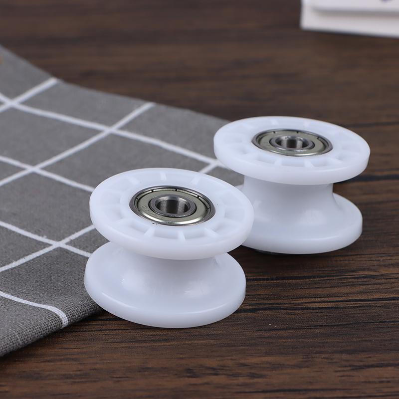 1 шт. механический шкив, рифленое колесо 608Zz, двойной подшипник, роликовый шкив, круглый ролик, 8*42*24 мм