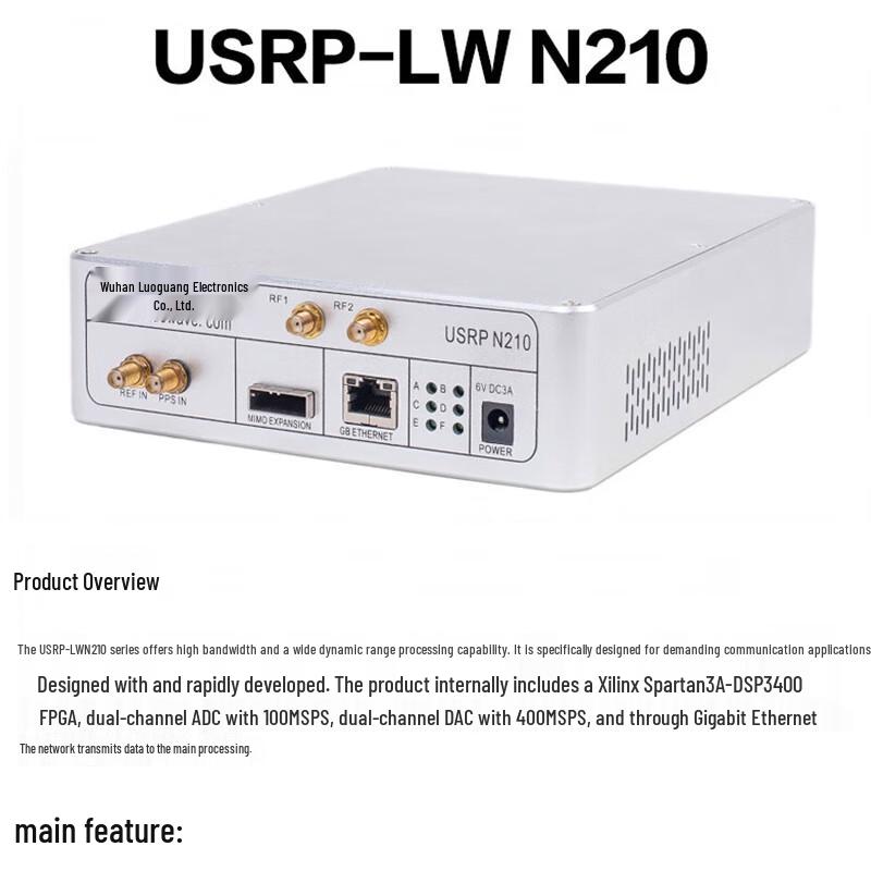 Платформа радиовещания с программно-определяемым радио Luowave USRP-LWN210