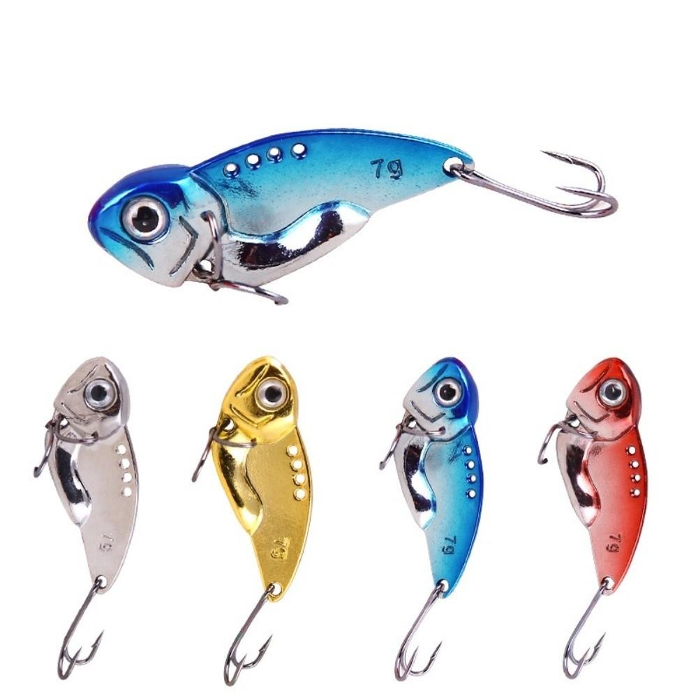 Metal Fishing Lures Wobble Rotating Lures Floating Baits Durable Vibration Bait  Fishing Tackle