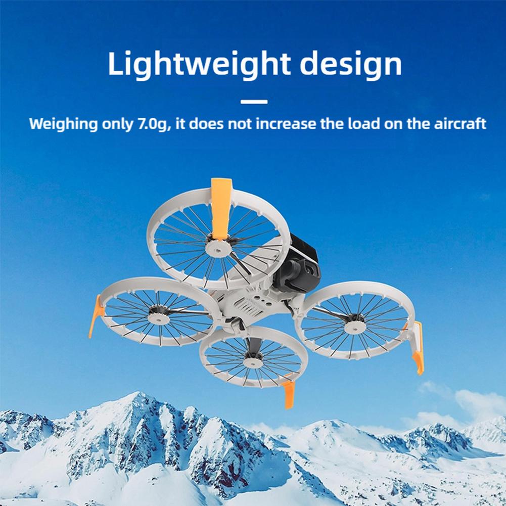 1set Increased Rear Leg for Dji Flip Unmanned Aerial Tripod Landing Protection Folding Vehicle K8M2