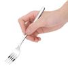 5Pcs Rustless Steel Table Fork Polished Glossy Dining  Fork Reusable Dinner Fork  Banquet  Use