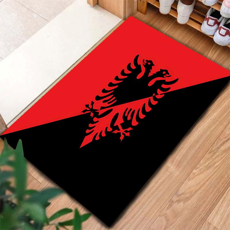 Republic of Albania Carpet Rug for Living Room Bedroom Home Sofa Decoration,Kids play Non-slip Floor Mat