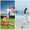 360 Degree Rotation Wireless Bluetooth Tripod Detachable Mobile Phone Camera Stand  Group Photo