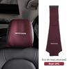 Universal Car Seat Headrest Ice Silk Head Pillow Dustproof Cover For KIA Sportage 2016 2017 2018 Sephia Stonic Carens lqrd40