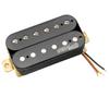 Wilkinson WOHHB Керамический Перегруженный Открытый Звукосниматель Humbucker для Электрогитары Черный Гриф,