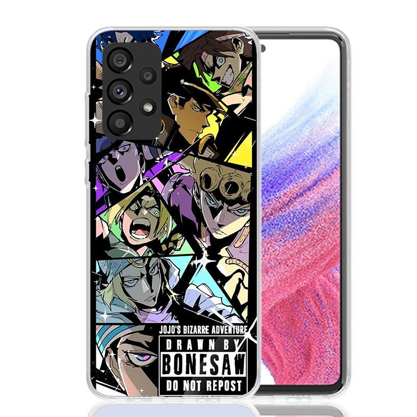 Чехол для телефона Anime JoJo's Bizarre Adventure для Samsung Galaxy A17 A16 A15 A14 A13 A56 A55 A54 A53 A36 A35 A34 A33 A26 A25 A24