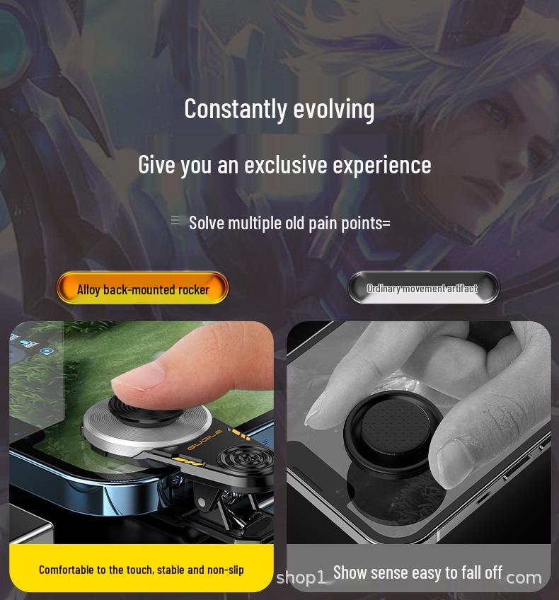 Игровой джойстик X1: Потостойкий, Противоскользящий, Направленная клавиша, Геймпад для King of Glory & PUBG