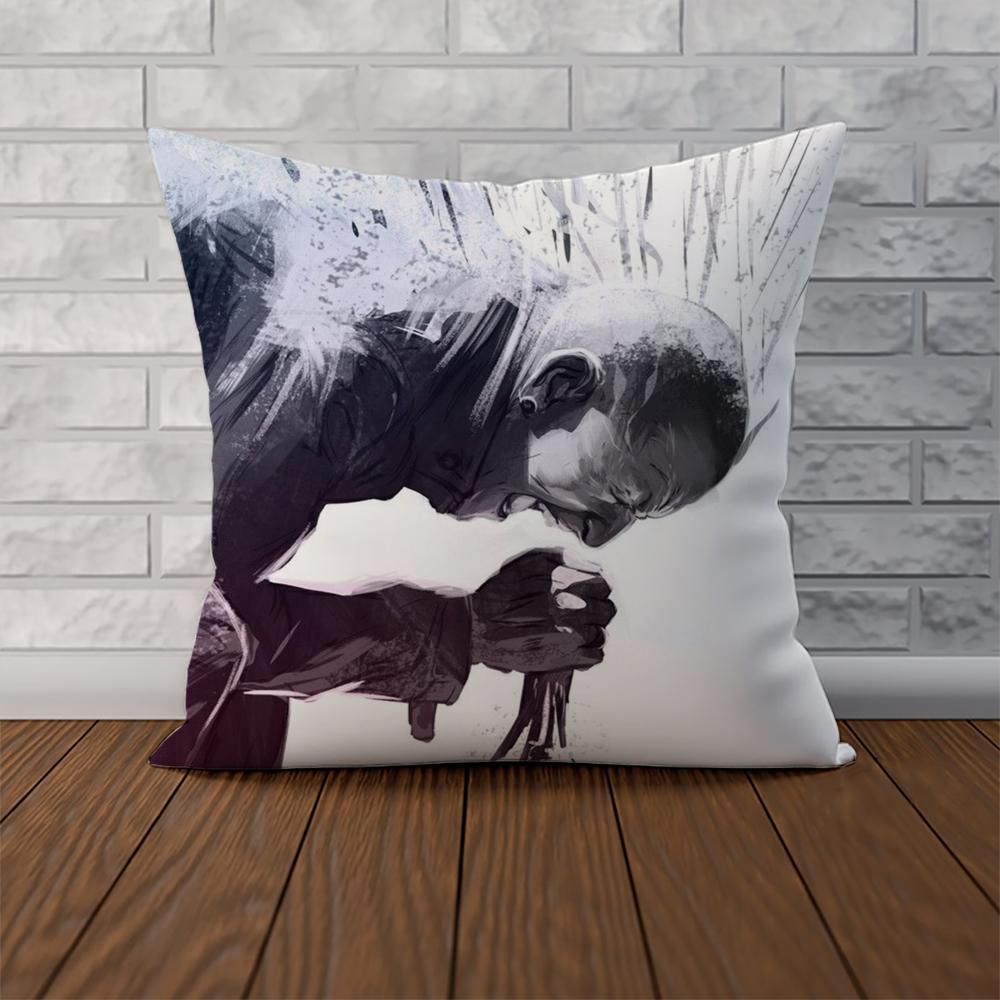 Singer CChester Bennington Pillow Case For Car Sofa Decorative Home Doublesided Print Plush Square Throw Pillow Cushion Cover
