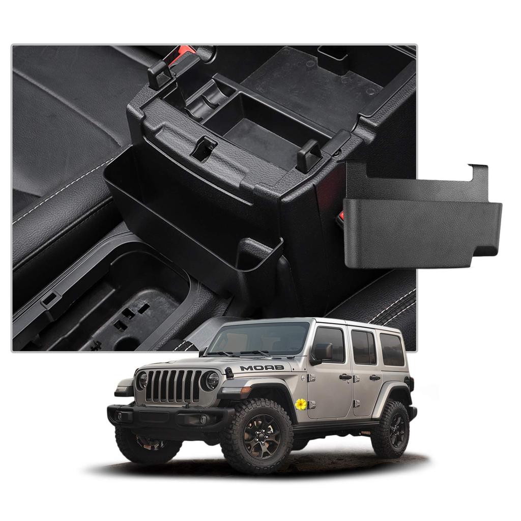 CDEFG Jeep Wrangler JL Хранение Хранение Wrangler JL Хранение Консоли Jeep JL Wrangler Интерьер Консоль Хранение Мелких Предметов Запчасти Автотовары